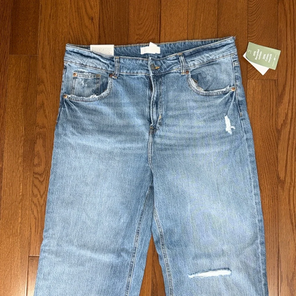 H&M Blue Flare & Wide Leg Jeans - Picture 2 of 6